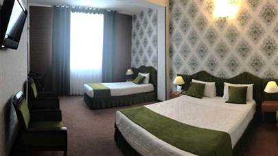 اتاق سه تخته هتل پارک سعدی شیراز اتاق سه تخته هتل پارک سعدی شیراز